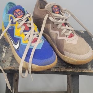 Size 5Y- Nike Space Jam x LeBron 18 Low Wile E. x Roadrunner. EUC